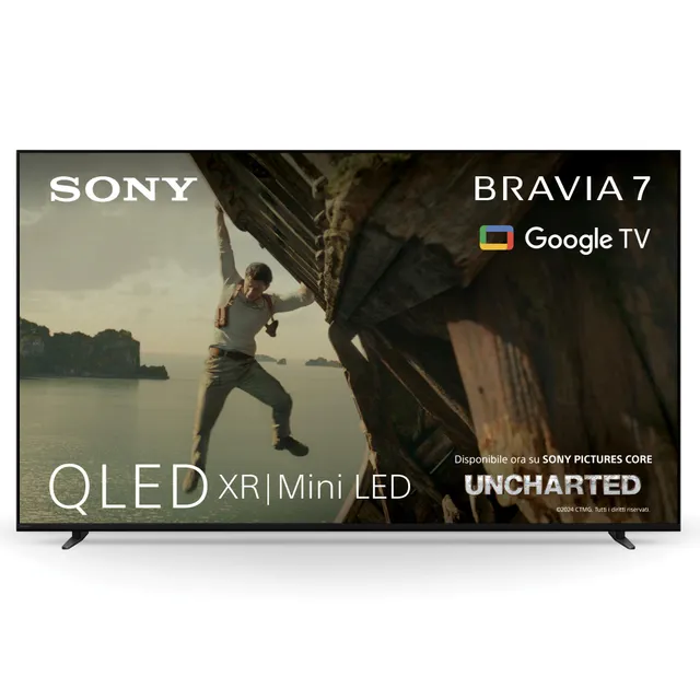 sony-bravia-7-qled-65-4k-hdr-google-tv-65xr70-con-gaming-menu-per-ps5 image 1