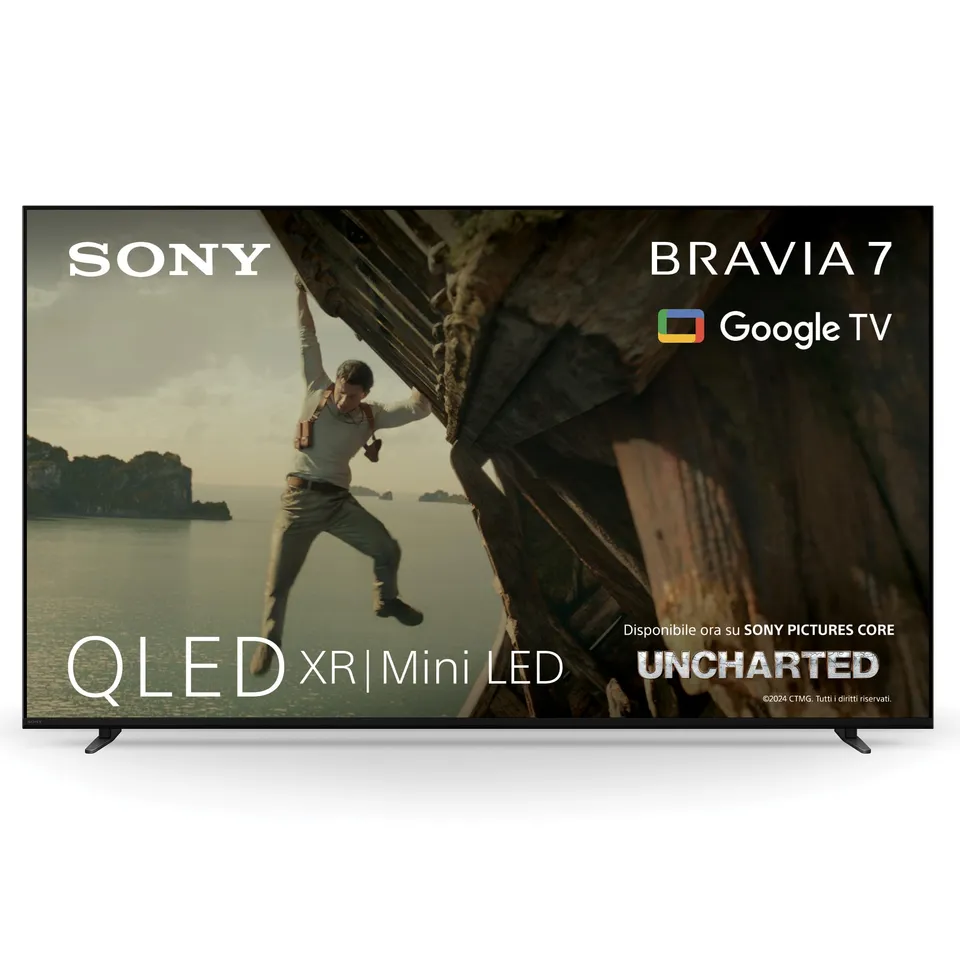 sony-bravia-7-qled-65-4k-hdr-google-tv-65xr70-con-gaming-menu-per-ps5 image 1