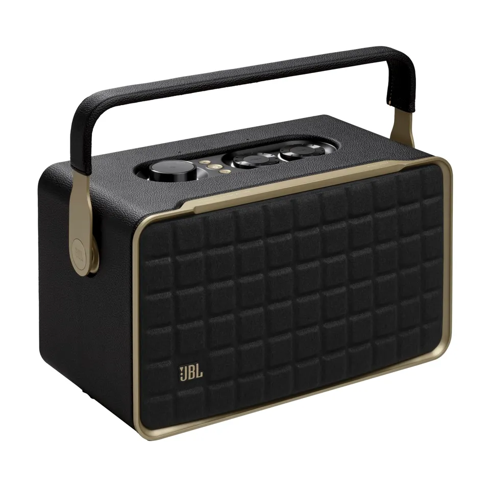 jbl-authentics-300-smart-home-speaker-altoparlante-bluetooth-stile-retr-nero image 1