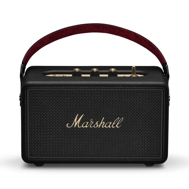 marshall-kilburn-iii-altoparlante-portatile-50-ore-di-riproduzione-nero-e-ottone image 1