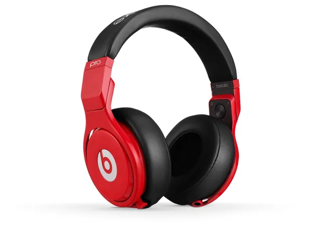 beats-by-dr-dre-pro-cuffie-over-ear-lil-wayne-red-black-edizione-limitata image 1