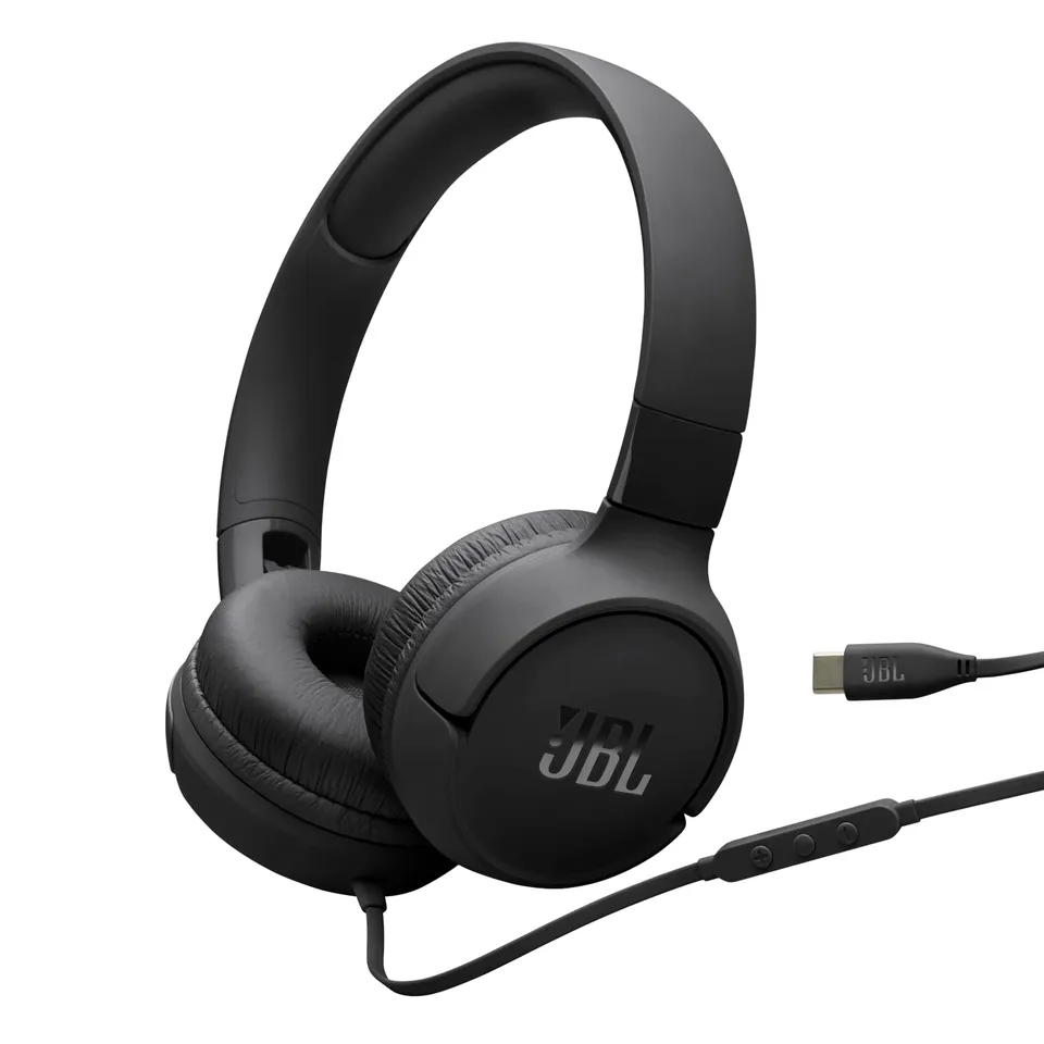 jbl-tune-520-c-cuffie-on-ear-cablate-con-microfono-jbl-pure-bass-usb-c-design-pi image 1