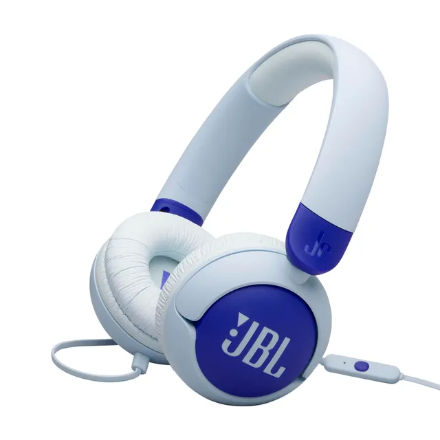 jbl-junior-320-cuffie-on-ear-cablate-per-bambini-blu-microfono-integrato-jbl-saf image 1