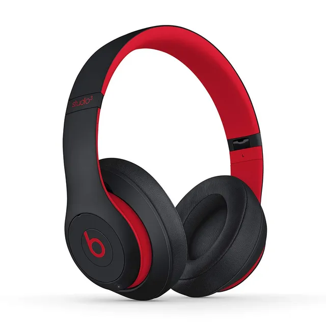 beats-studio3-wireless-cuffie-over-ear-con-pure-anc-nero-rosso-ribelle-22h-batte image 1