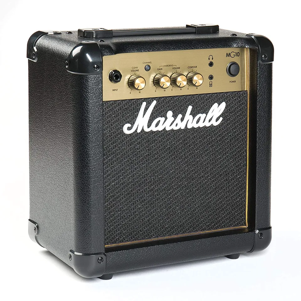 marshall-mg10g-amplificatore-per-chitarra-elettrica-10w-2-canali-nero-e-oro image 1