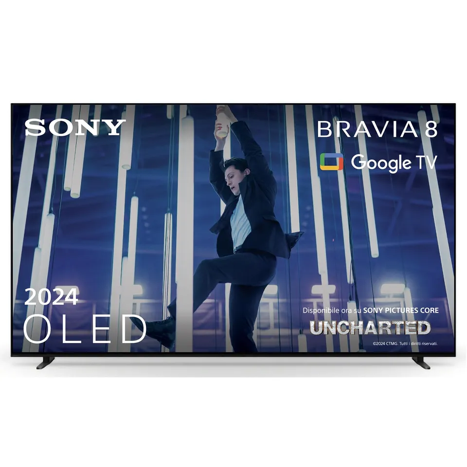 sony-bravia-8-oled-65-pollici-4k-hdr-google-tv-2024-supporto-a-4-vie-regolabile- image 1