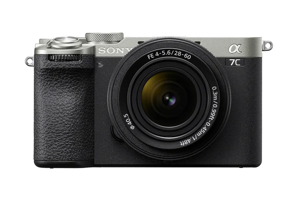 sony-alpha-7c-ii-mirrorless-full-frame-33mp-obiettivo-28-60mm-f4-5-6-argento image 1