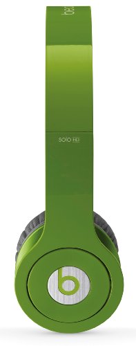 beats-solo-hd-cuffie-on-ear-cablate-con-microfono-verde-mela-modello-originale image 6