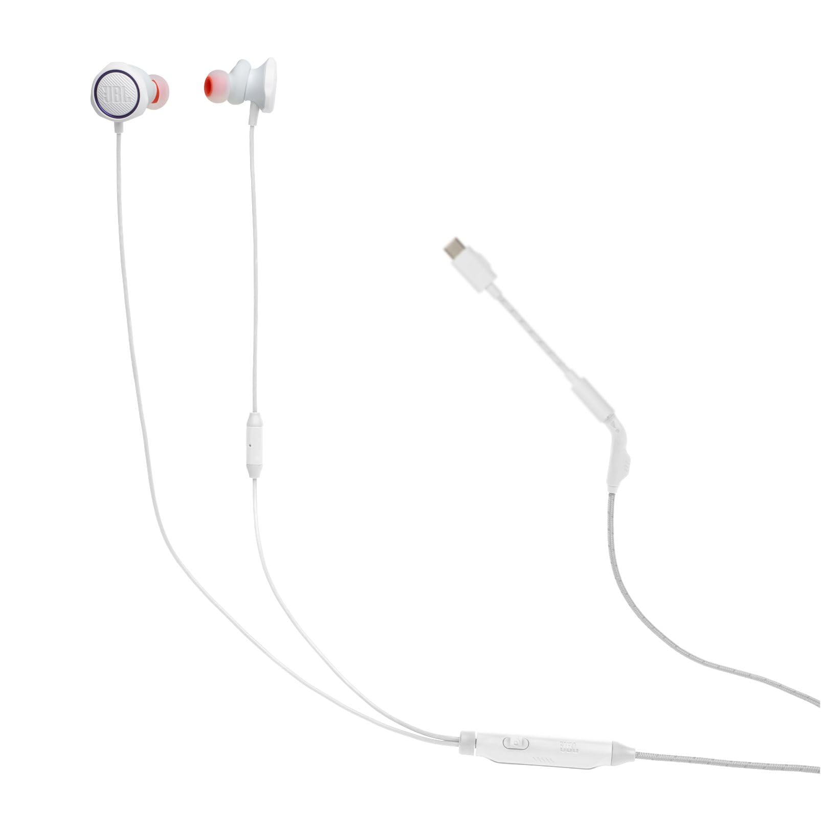 jbl-quantum-50c-cuffie-gaming-in-ear-con-filo-bianco-usb-c-microfono-voice-focus image 1
