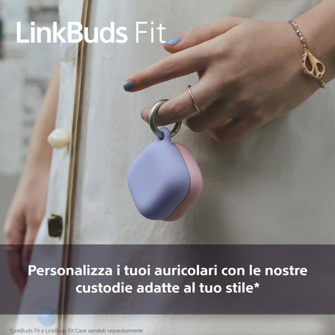 sony-custodia-per-linkbuds-fit-con-anello-a-clip-ash-pink image 2