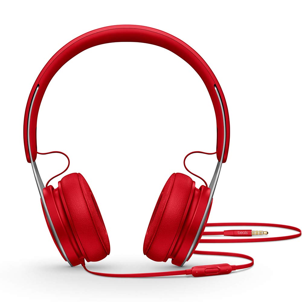 beats-ep-cuffie-on-ear-cablate-senza-batteria-rosso-con-microfono-remotetalk image 2