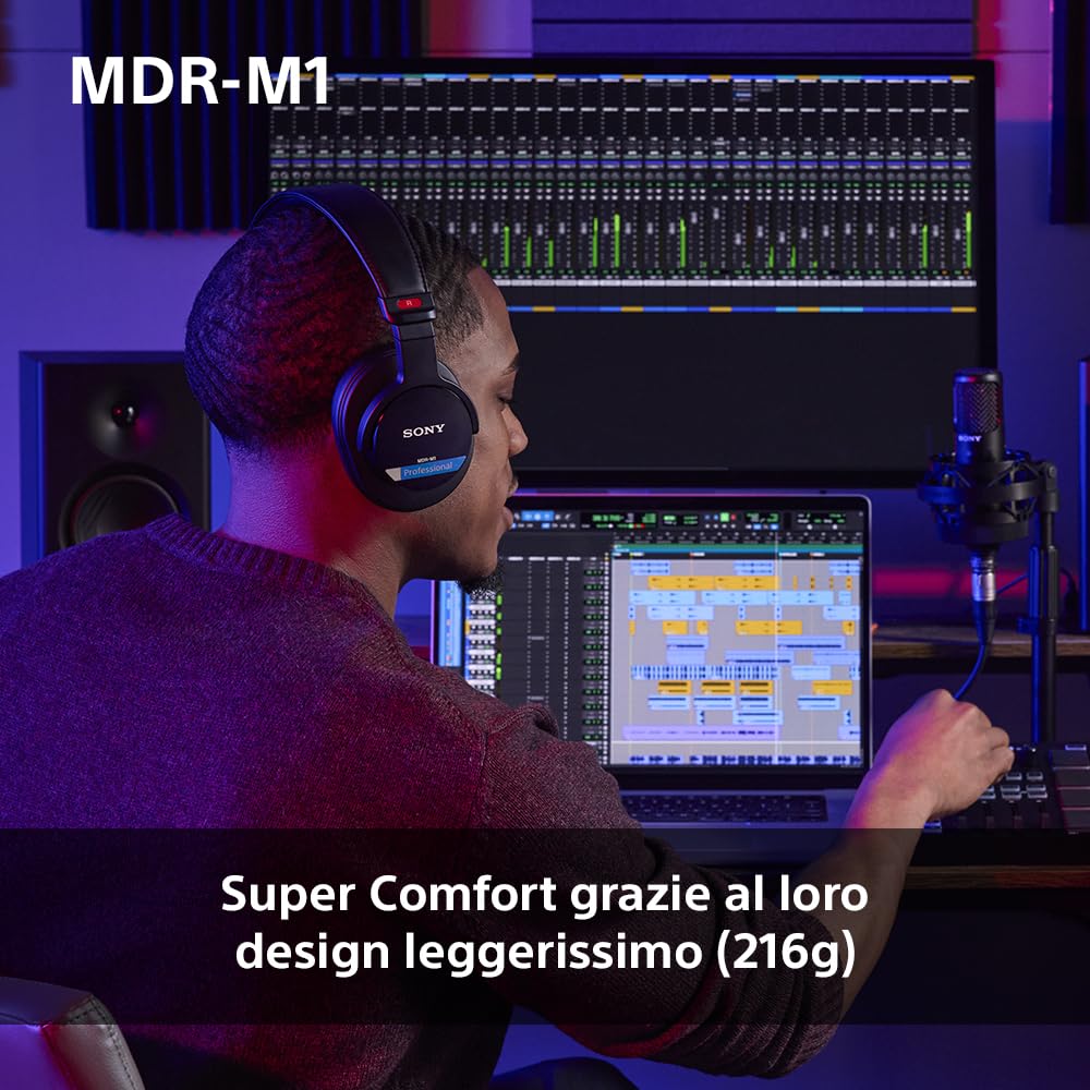 sony-mdr-m1-studio-cuffie-cablate-monitor-reference image 6