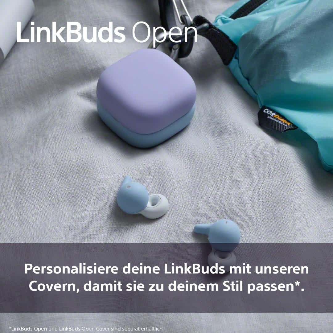 sony-custodia-per-linkbuds-open-con-anello-clip-ash-blue-protezione-e-stile image 2