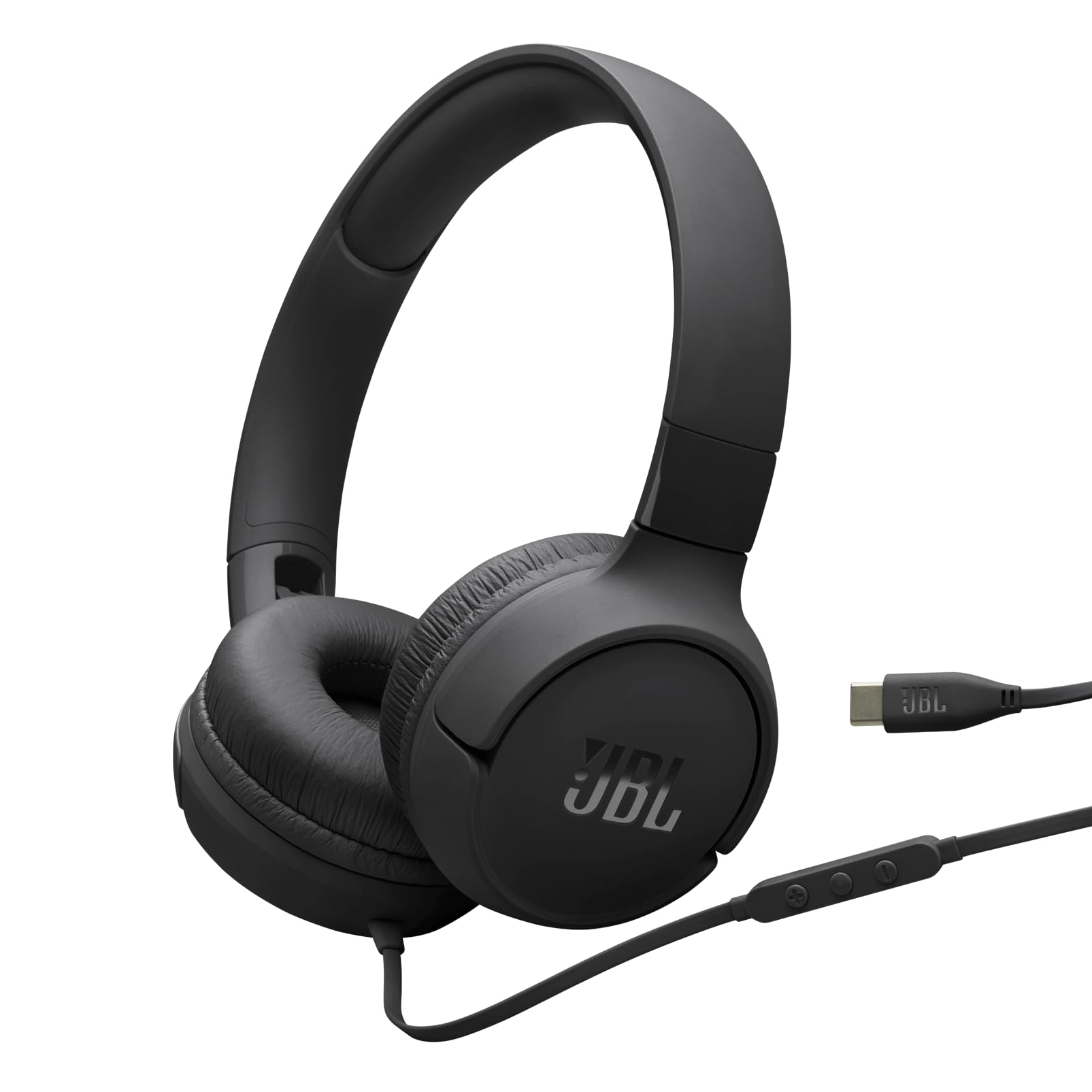 jbl-tune-520-c-cuffie-on-ear-cablate-con-microfono-jbl-pure-bass-usb-c-design-pi image 1