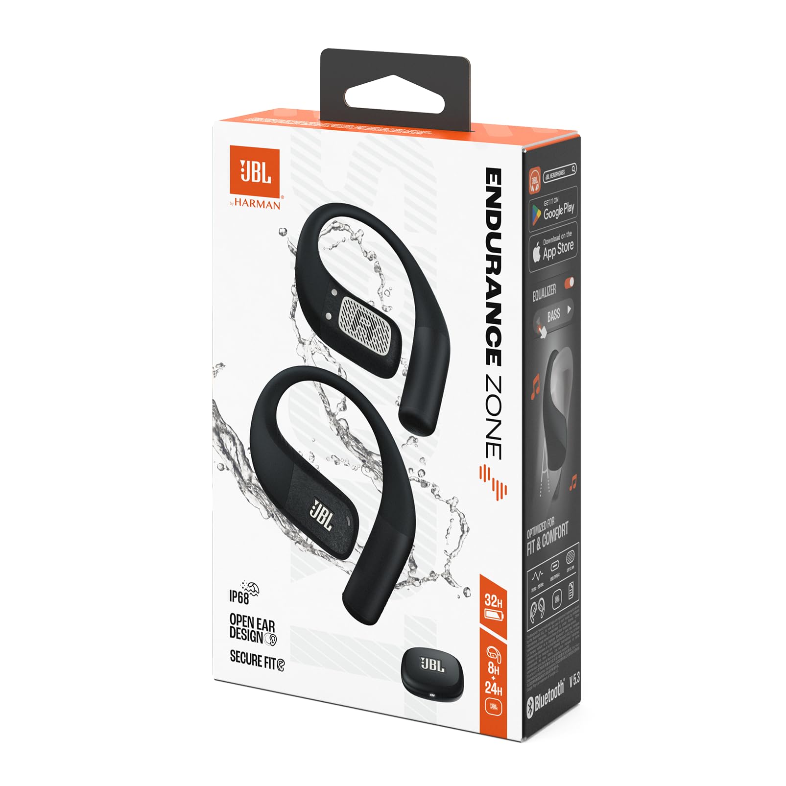 jbl-endurance-zone-cuffie-sportive-open-ear-true-wireless-nero-grigio image 8