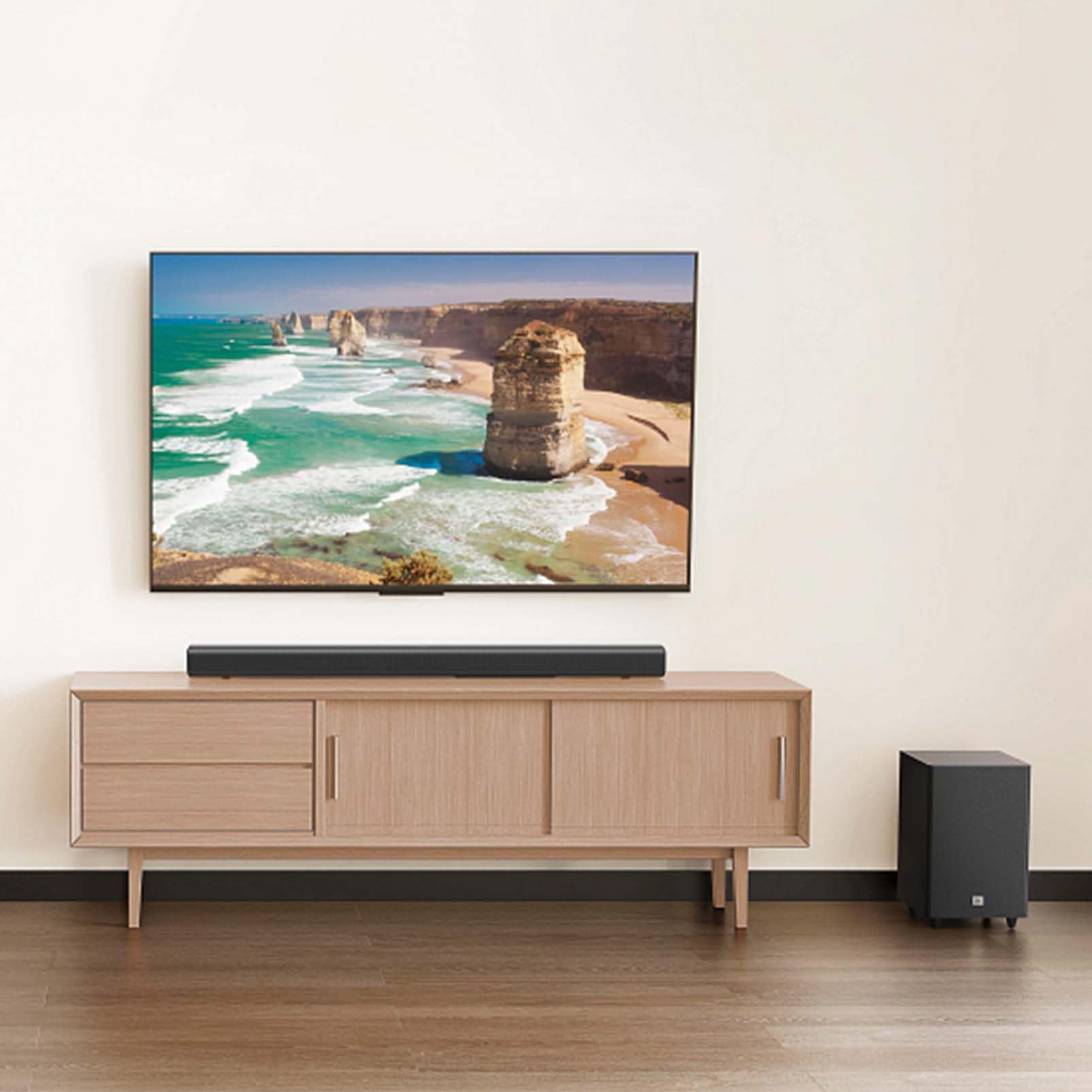 jbl-cinema-sb-550-soundbar-3-1-con-subwoofer-wireless-dolby-atmos-bluetooth-nero image 8