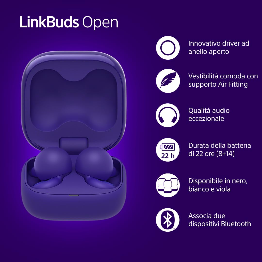sony-linkbuds-open-x-olivia-rodrigo-cuffie-true-wireless-aperte-con-eq-personali image 2