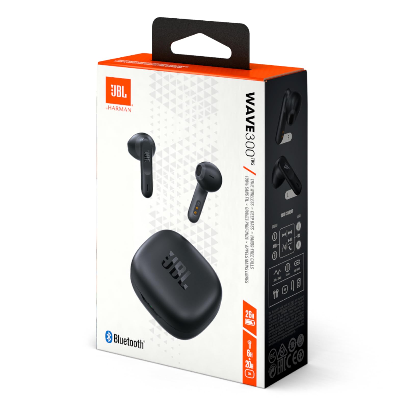 jbl-wave-300-tws-auricolari-true-wireless-con-microfono-ipx2-26h-autonomia-custo image 6