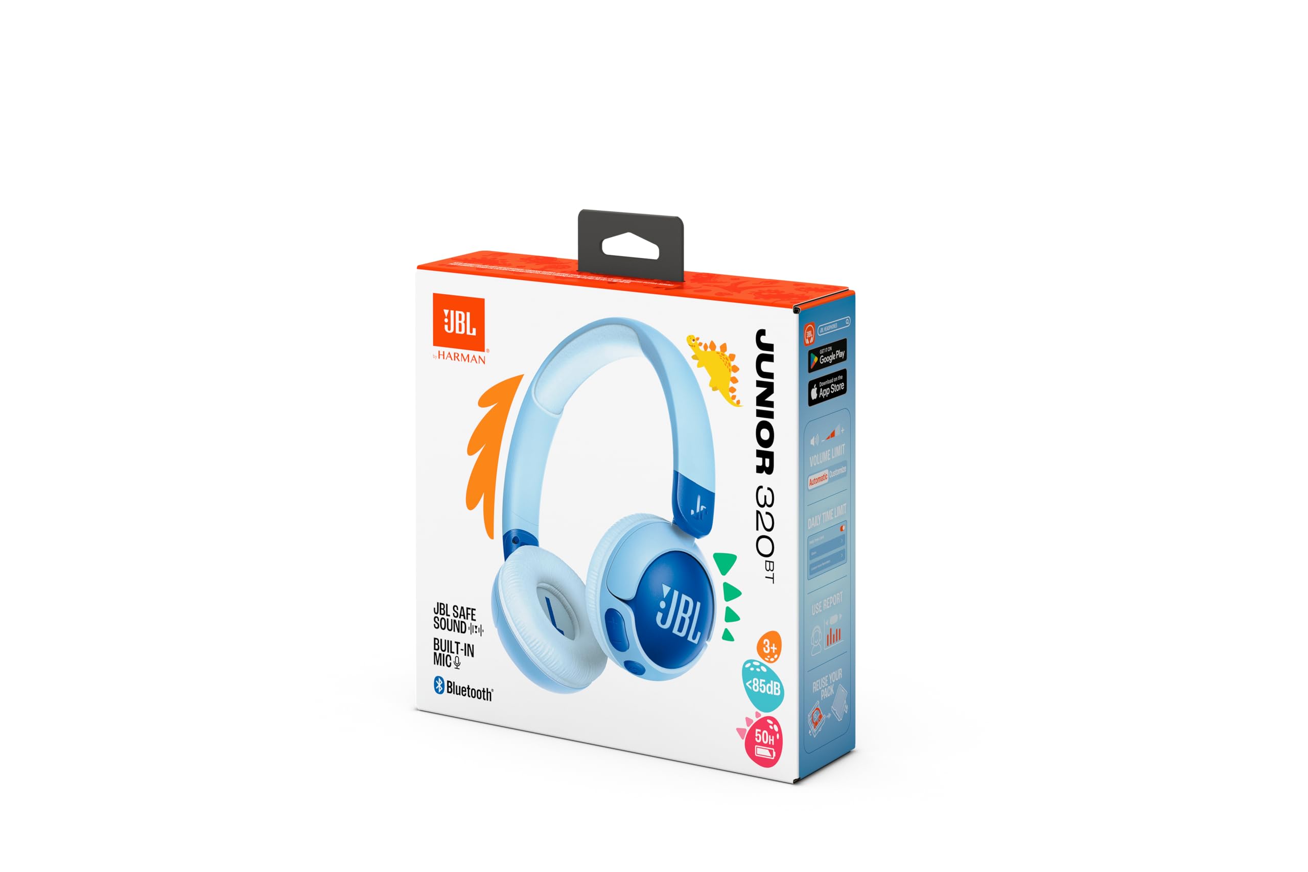 jbl-junior-320-bt-cuffie-on-ear-bluetooth-per-bambini-con-safe-sound image 7
