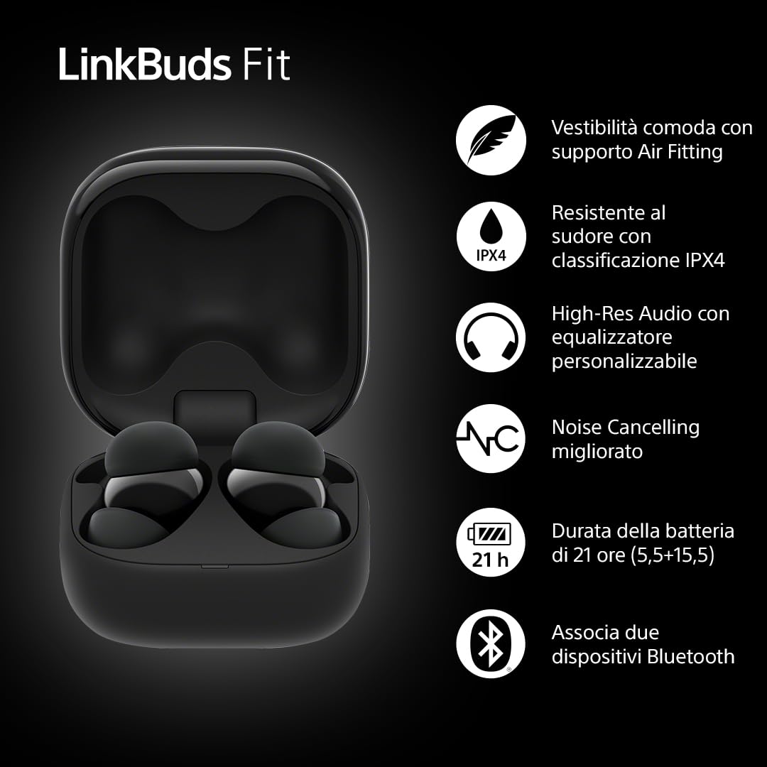 sony-linkbuds-fit-cuffie-true-wireless-bluetooth-con-noise-cancelling-ipx4-21h-b image 3