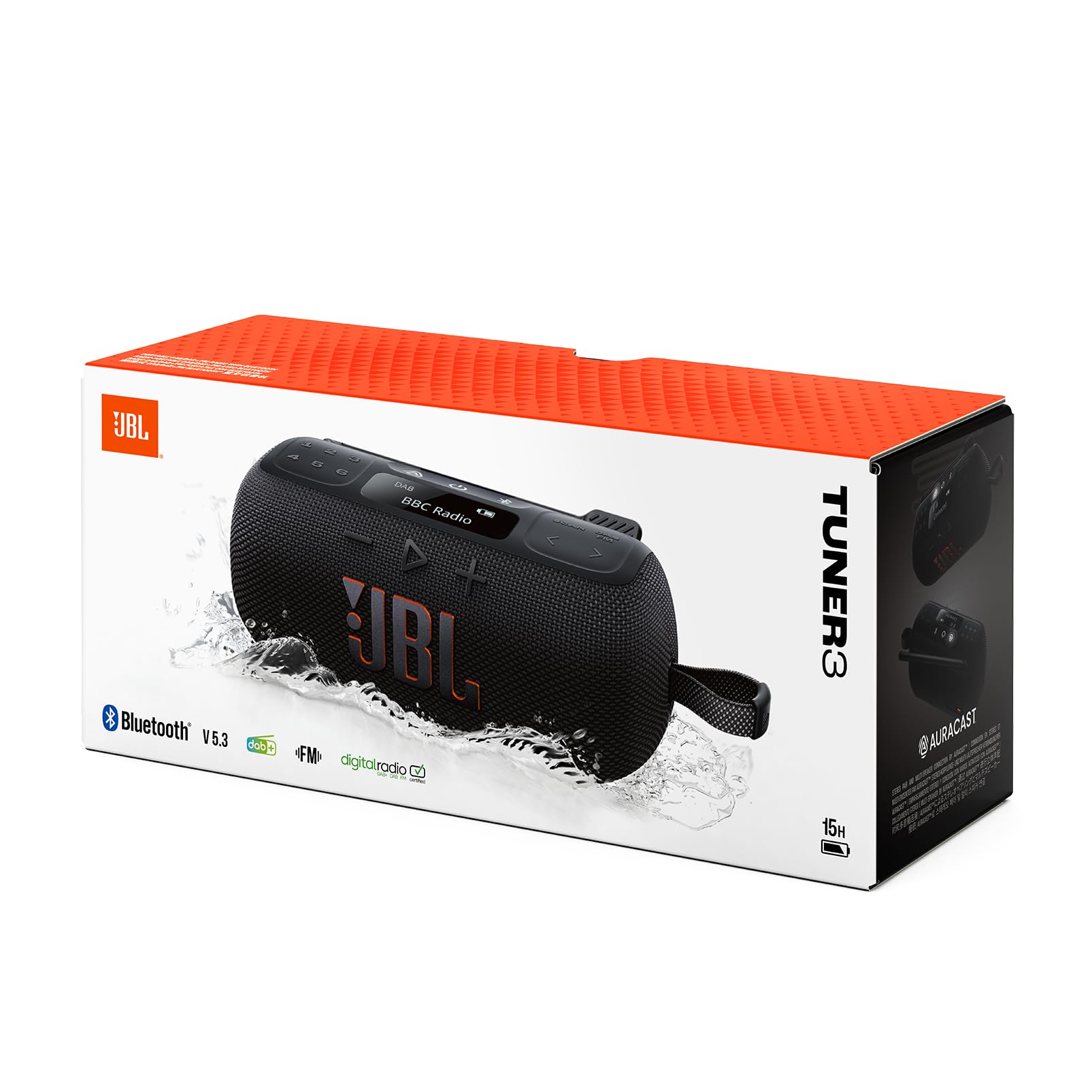 jbl-tuner-3-radio-bluetooth-portatile-dab-dab-fm-bianco image 8