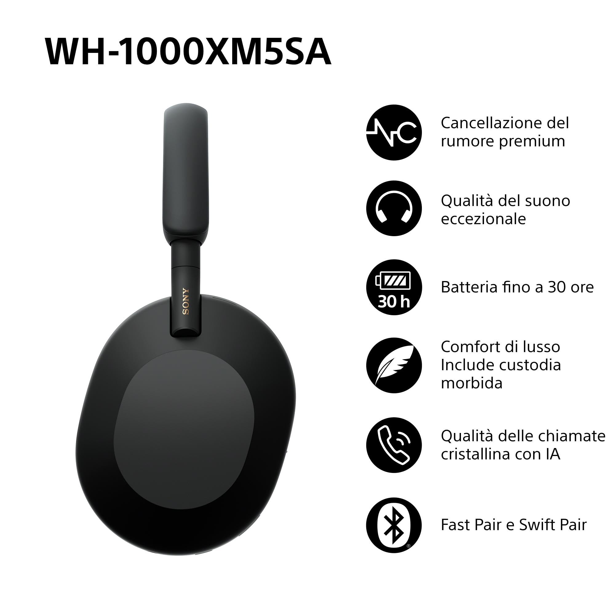 sony-wh-1000xm5sa-edizione-speciale-cuffie-over-ear-wireless-con-noise-cancellin image 2