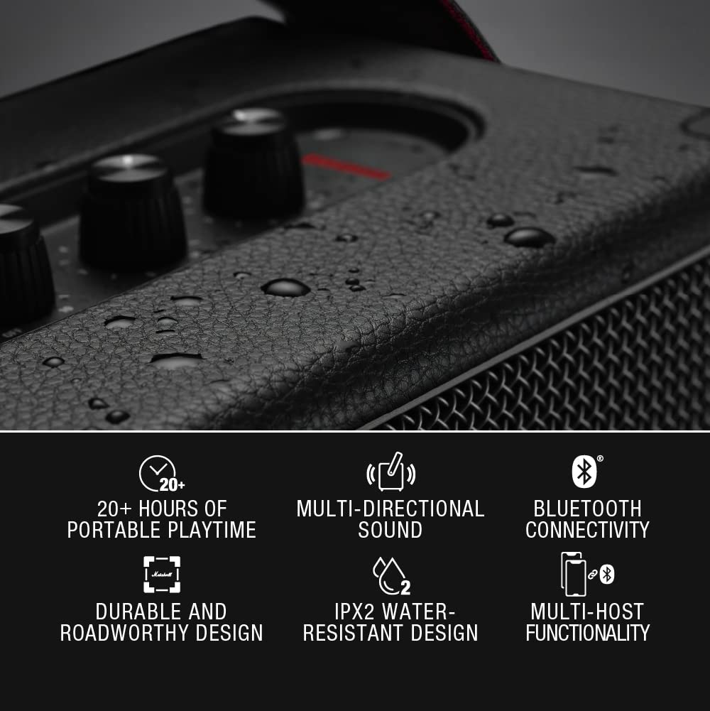 marshall-kilburn-ii-altoparlante-bluetooth-portatile-nero image 5