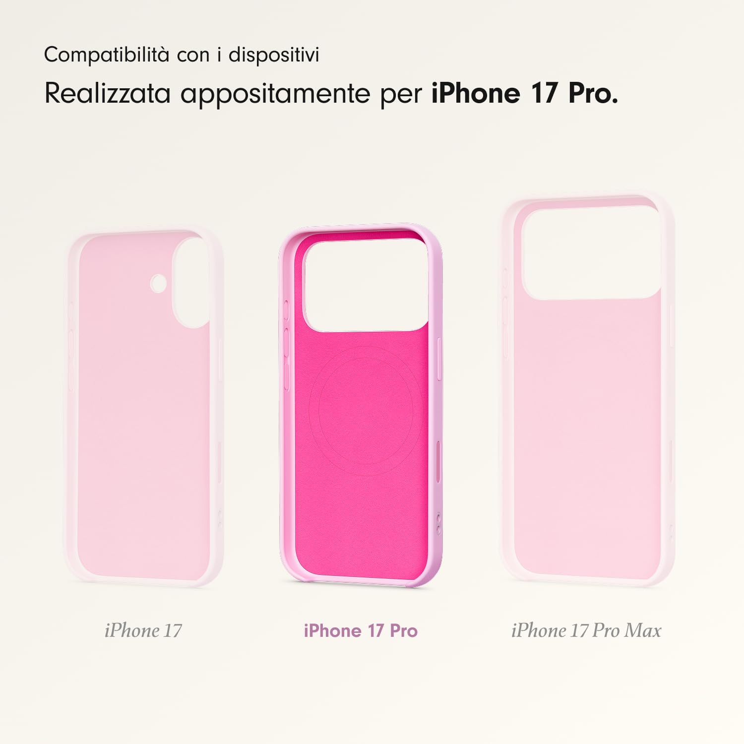 beats-custodia-supportata-iphone-17-pro-con-magsafe-e-controllo-fotocamera-rosa- image 3