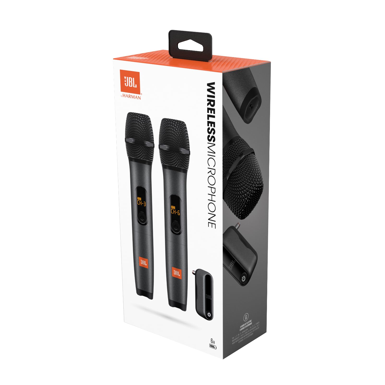 jbl-wireless-microphone-set-2-canali-uhf-con-ricevitore-6h-autonomia-per-karaoke image 5