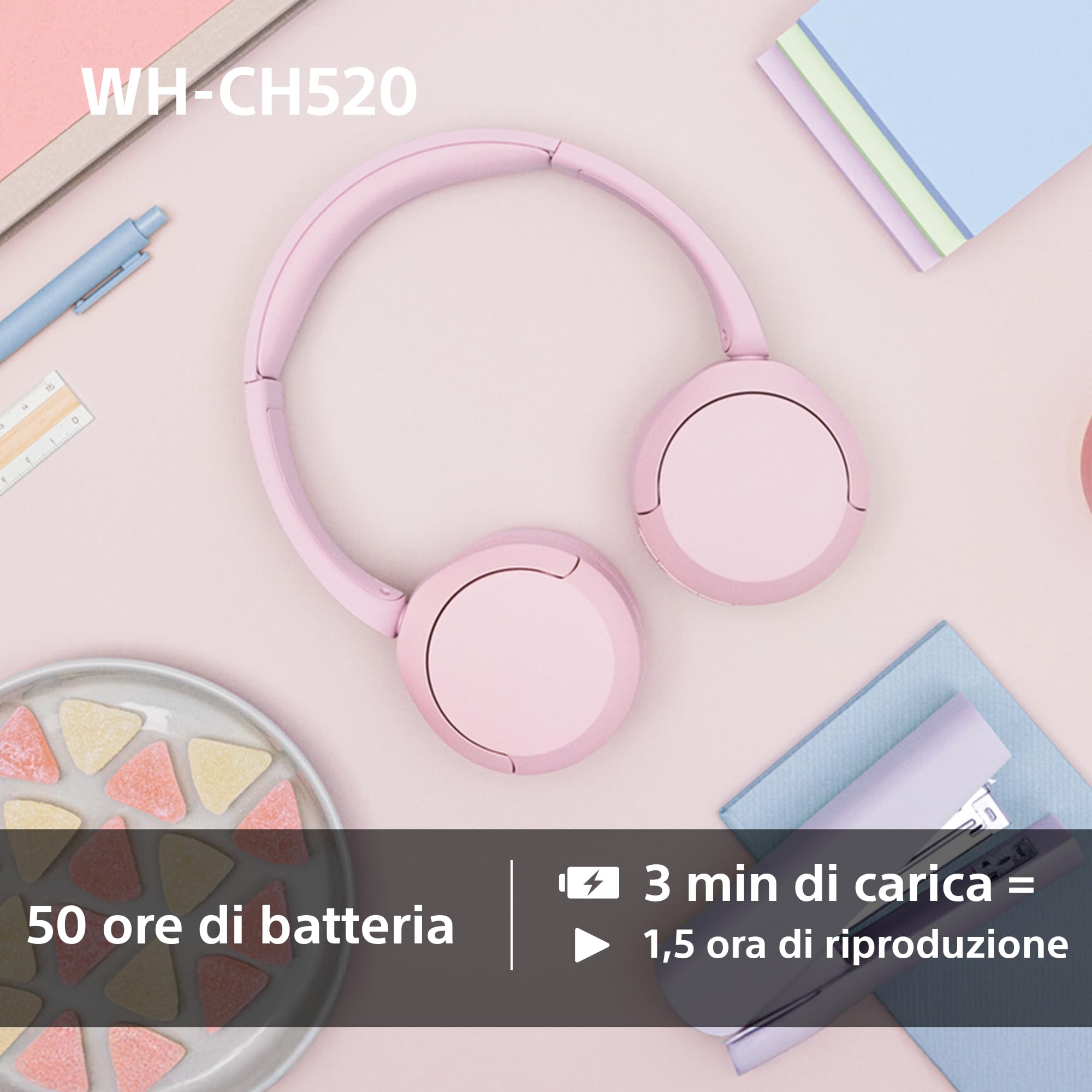 sony-wh-ch520-cuffie-wireless-on-ear-nero-50h-batteria-multipoint-dsee image 7