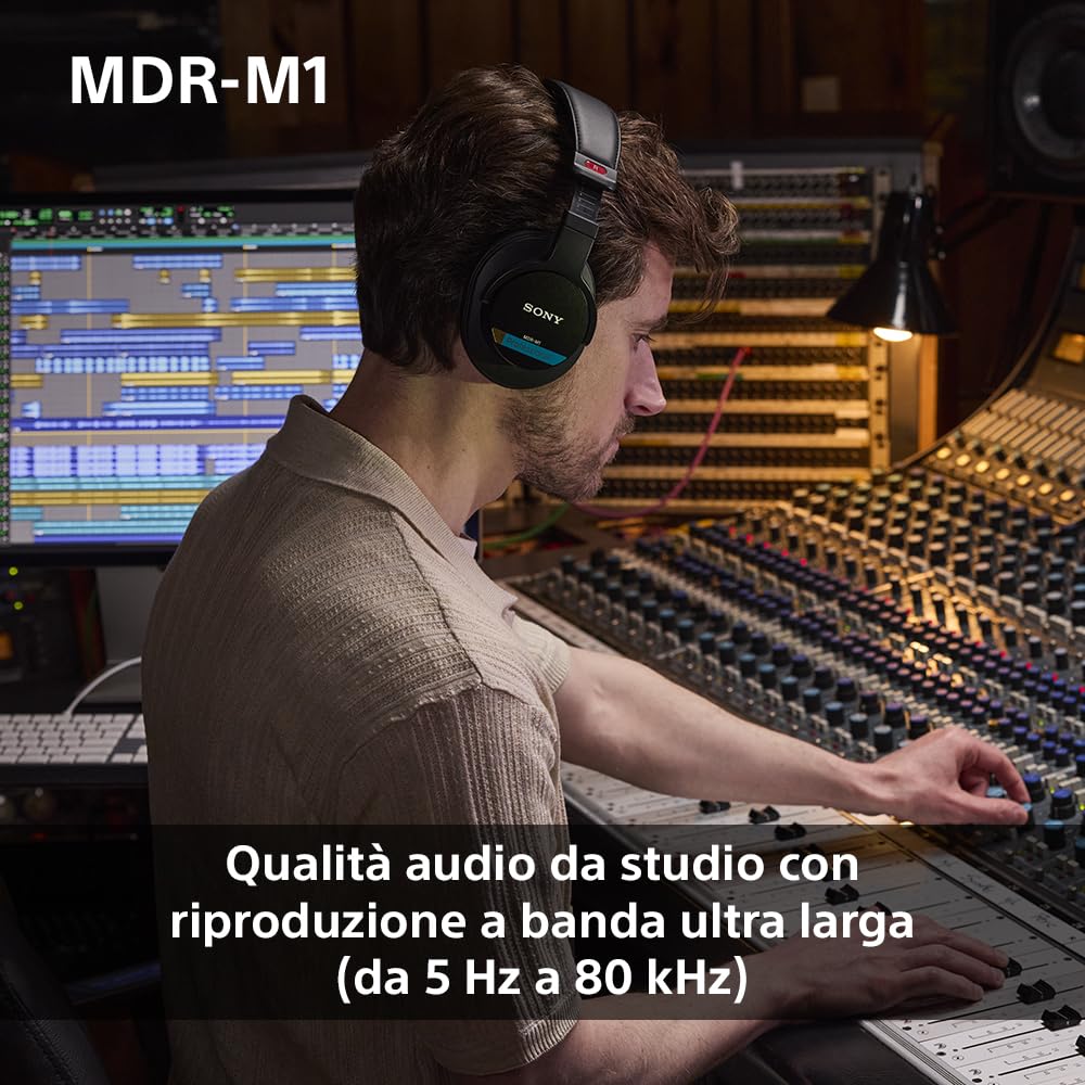 sony-mdr-m1-studio-cuffie-cablate-monitor-reference image 3