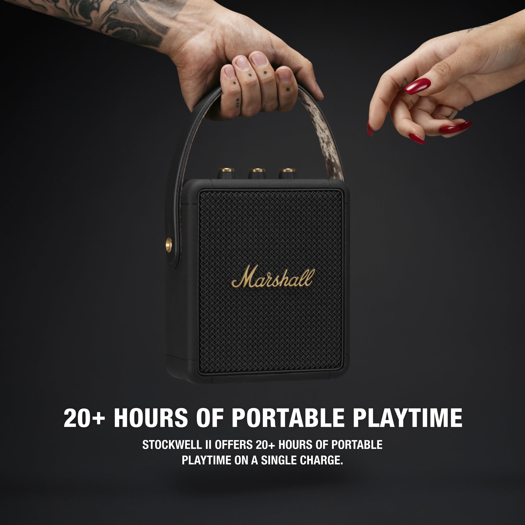 marshall-stockwell-ii-altoparlante-bluetooth-portatile-impermeabile-ipx4-20-ore- image 2
