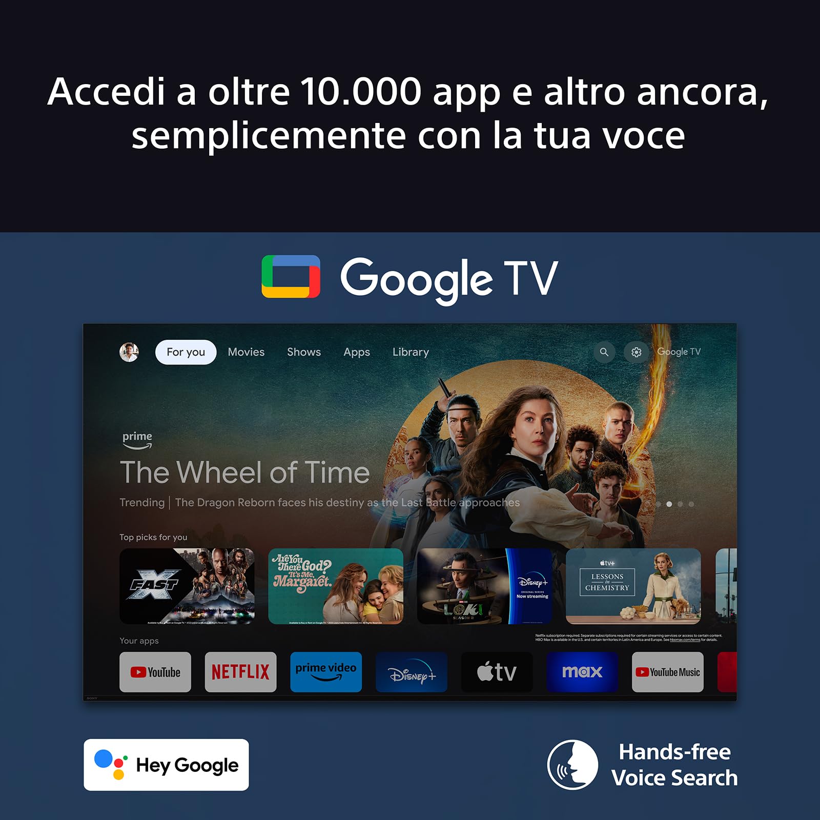 sony-bravia-7-qled-65-4k-hdr-google-tv-65xr70-con-gaming-menu-per-ps5 image 8