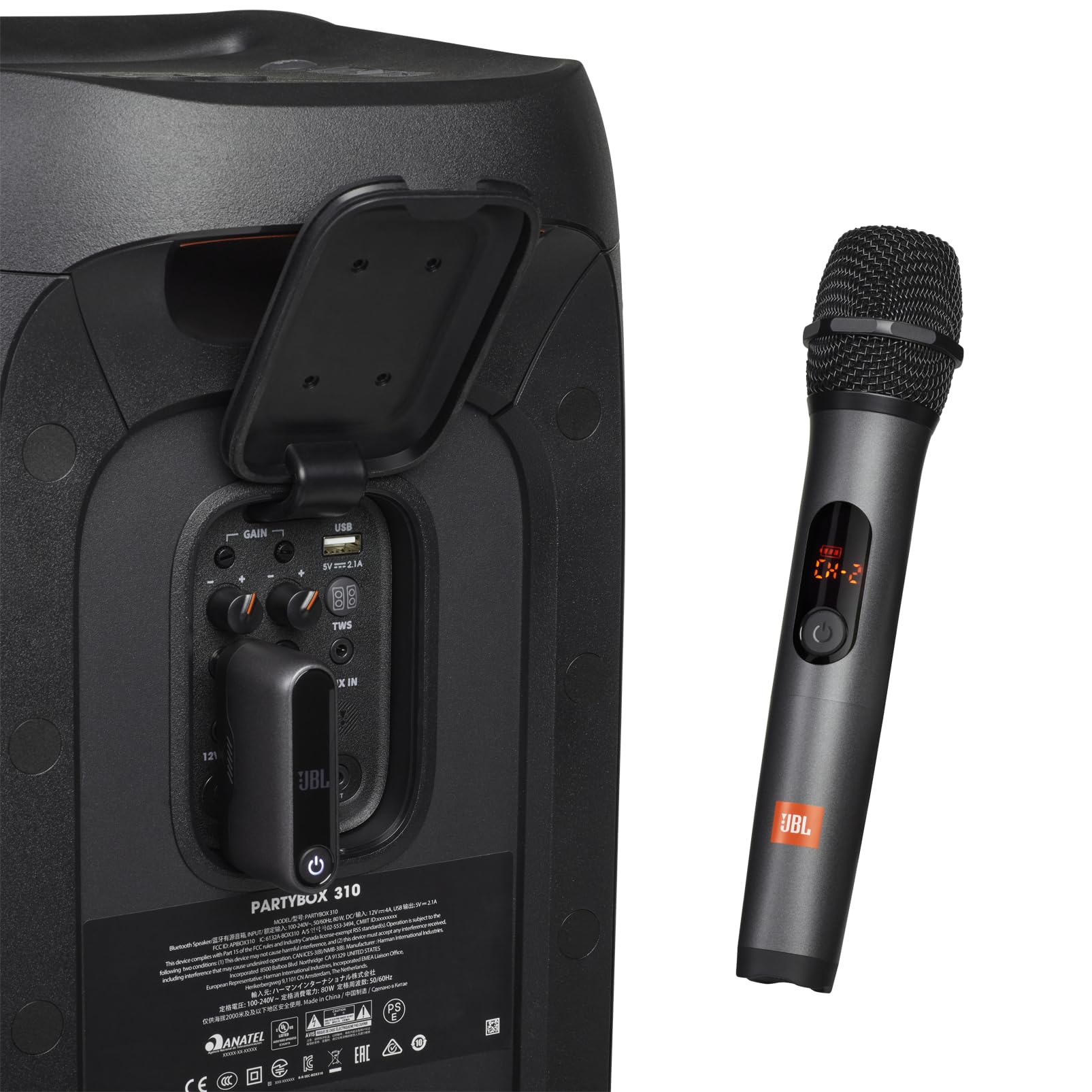 jbl-wireless-microphone-set-2-canali-uhf-con-ricevitore-6h-autonomia-per-karaoke image 6