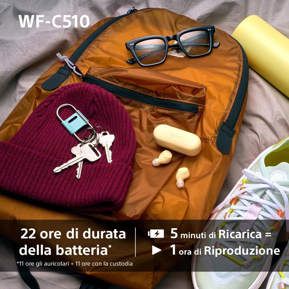 sony-wf-c510-auricolari-true-wireless-bianco image 7