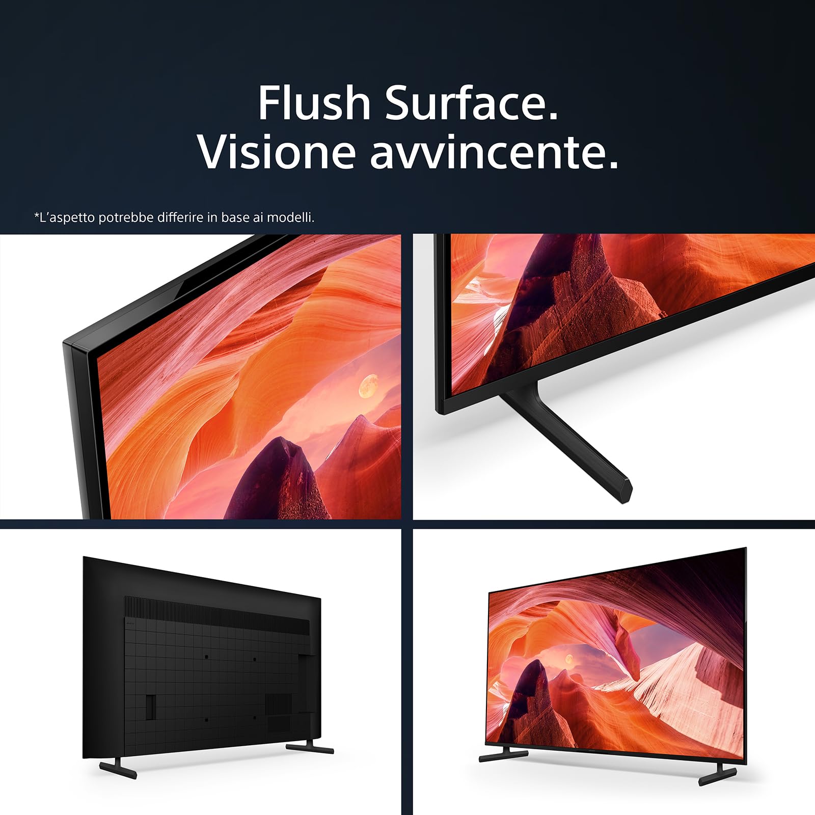 sony-bravia-kd-65x80l-smart-tv-65-led-4k-hdr-google-tv-processore-x1-speaker-x-b image 4