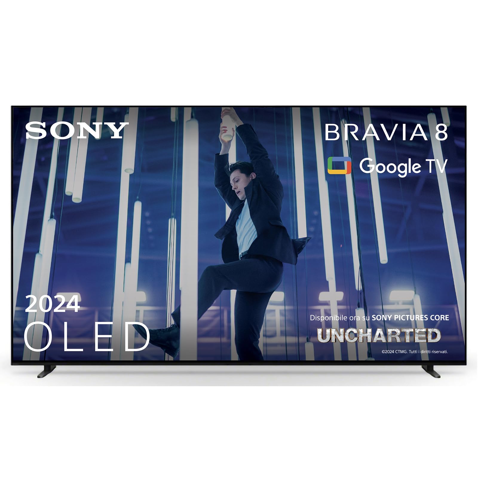 sony-bravia-8-oled-65-pollici-4k-hdr-google-tv-2024-supporto-a-4-vie-regolabile- image 1