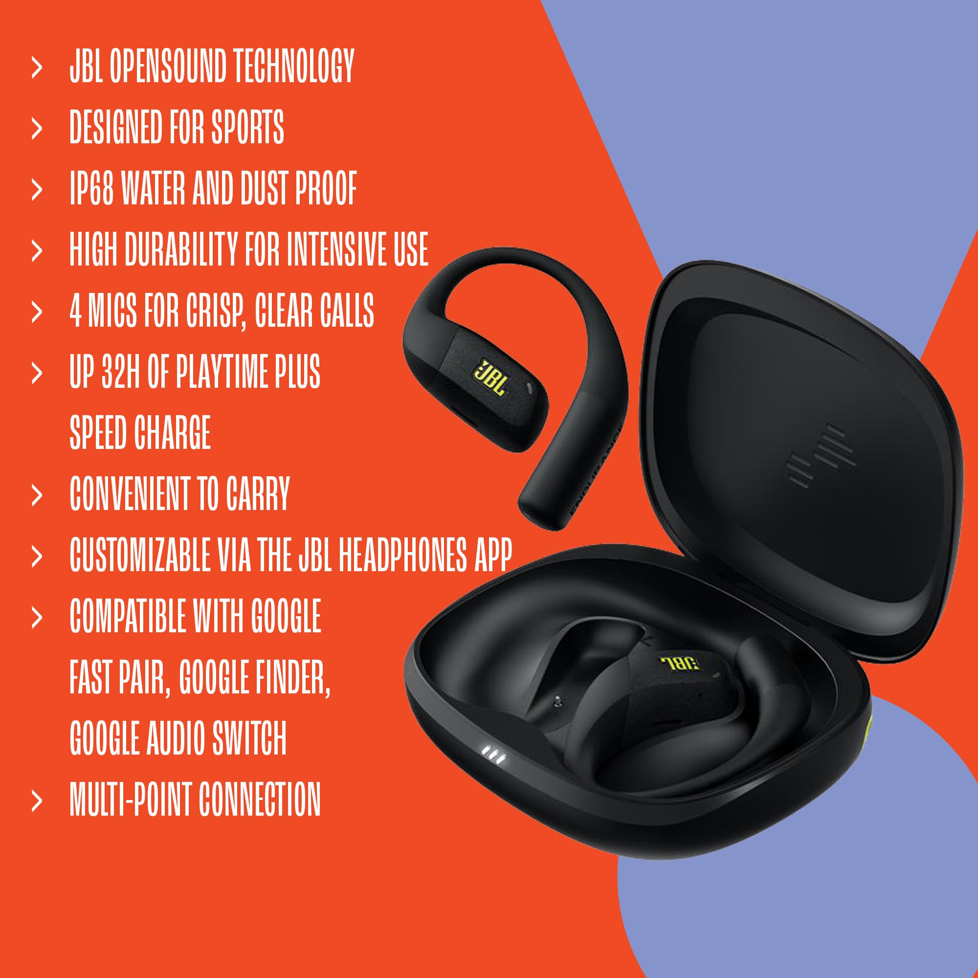 jbl-endurance-zone-cuffie-sportive-open-ear-true-wireless-nero-grigio image 4