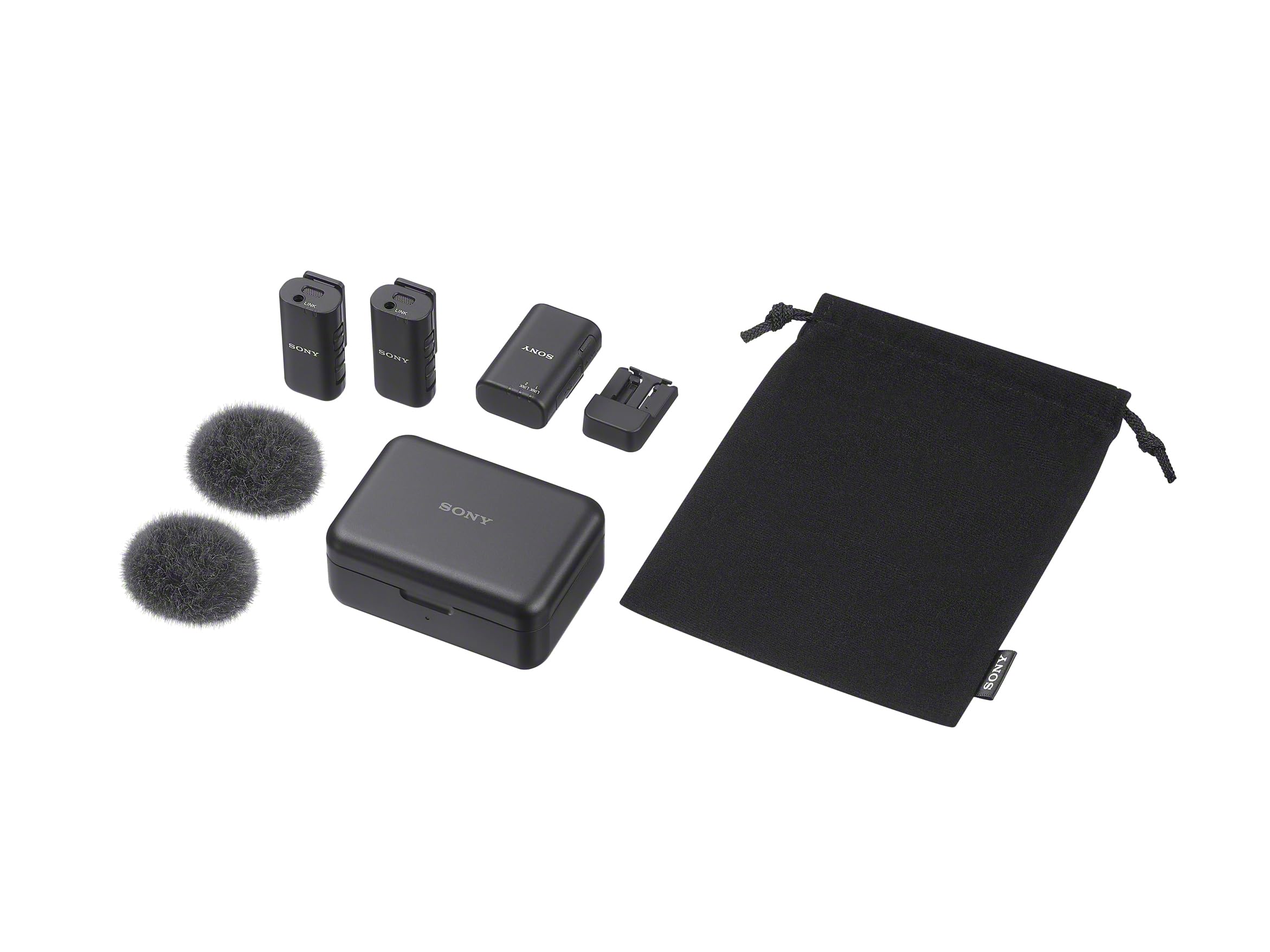 sony-ecm-w3-microfono-wireless-a-mano-e-lavalier-con-ricevitore-a-2-canali-e-cus image 6