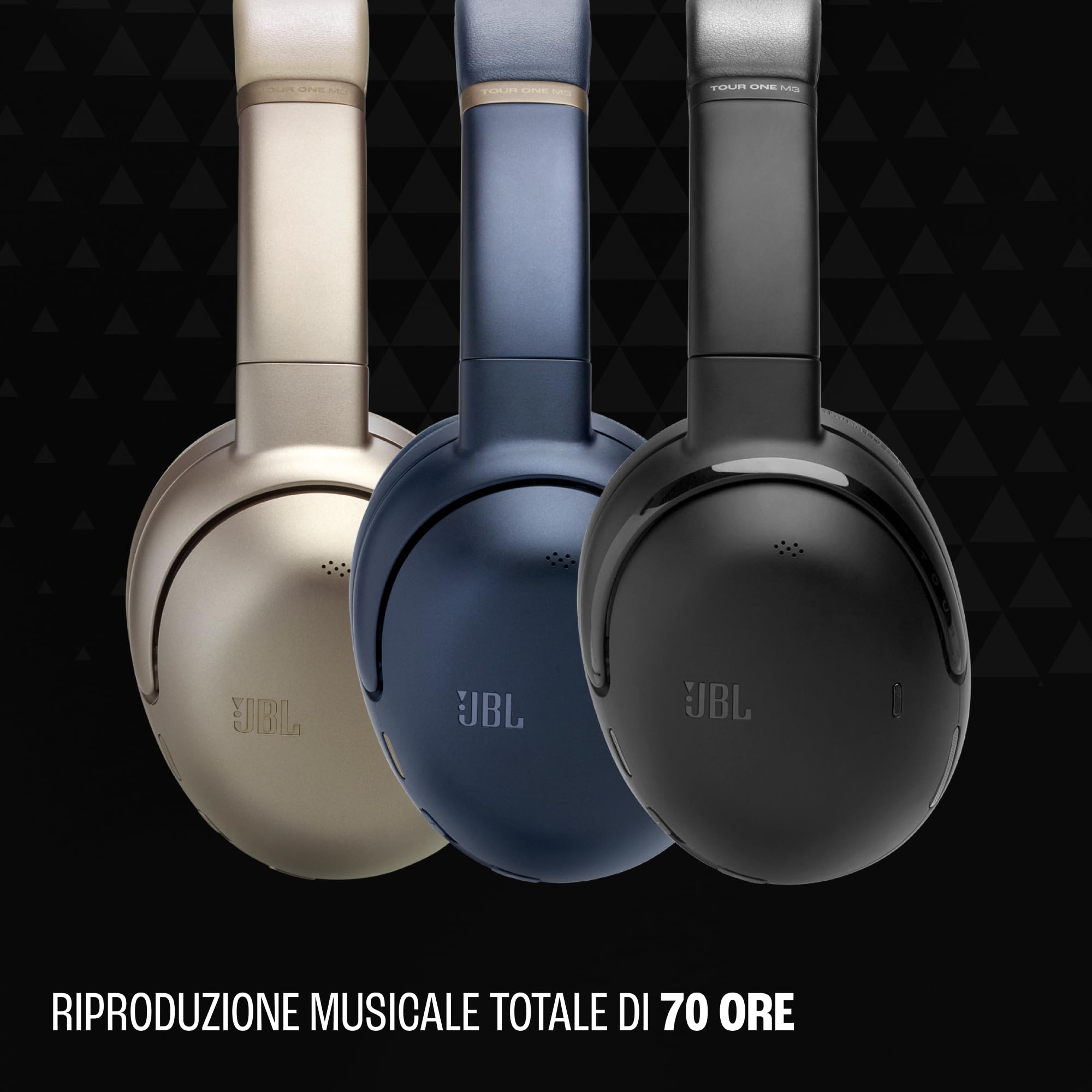 jbl-tour-one-m3-cuffie-wireless-over-ear-bluetooth-champagne image 2