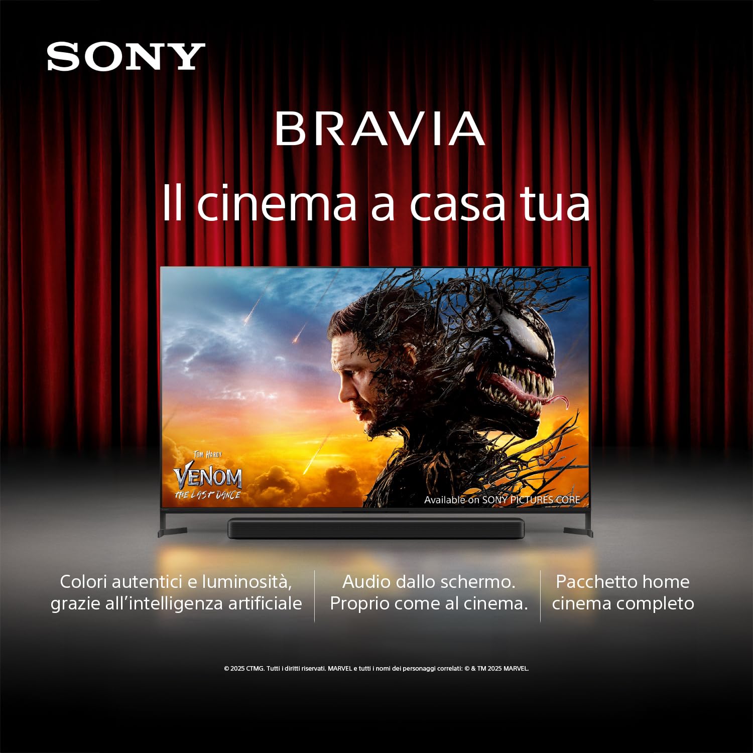 sony-bravia-5-tv-55-mini-led-4k-con-processore-ai-xr-acoustic-multi-audio-dolby- image 2