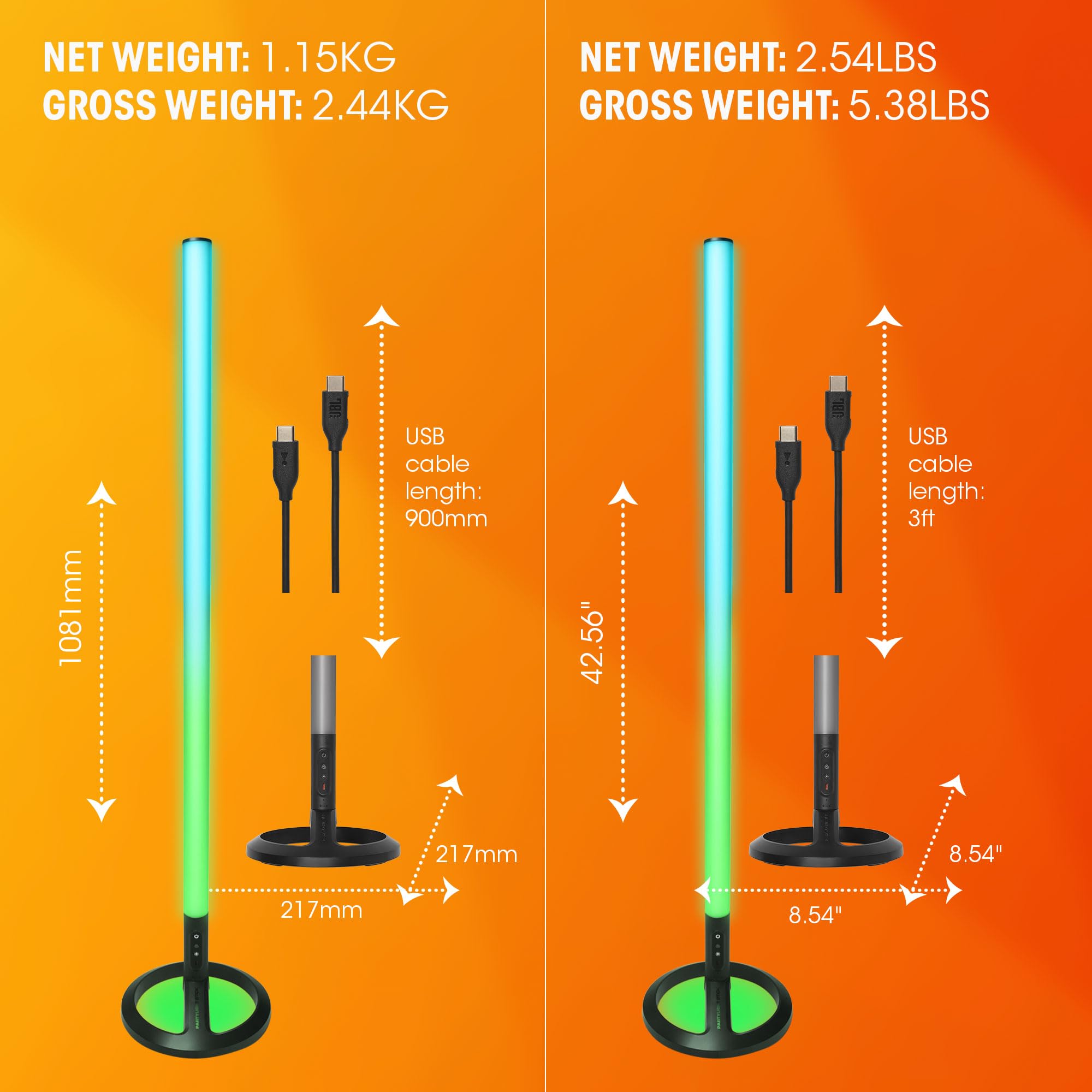 jbl-partylight-stick-barra-luminosa-led-portatile-con-bluetooth-ipx4-8-ore-di-ba image 6