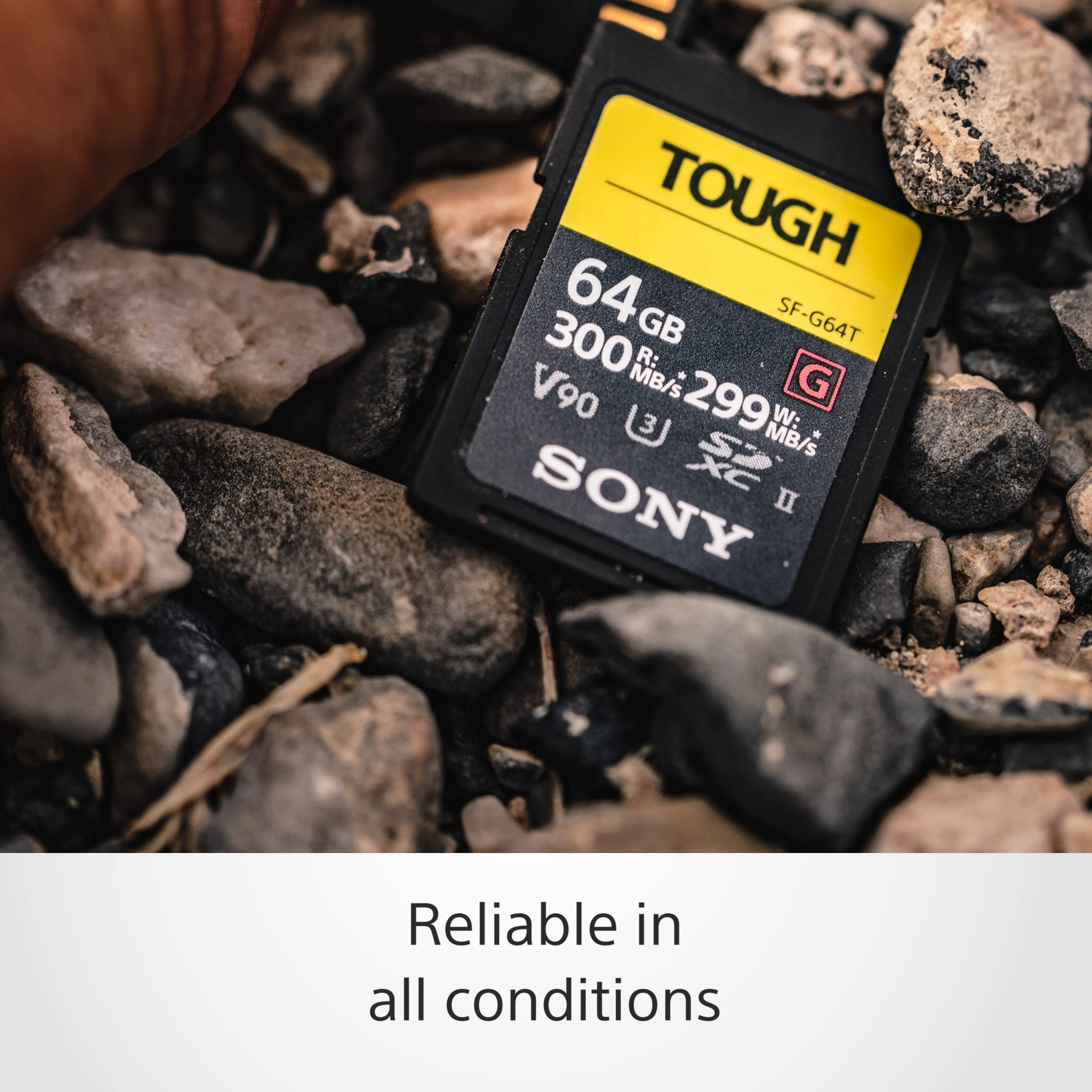 sony-scheda-di-memoria-sdxc-serie-g-tough-64-gb-uhs-ii-v90-300-mb-s-in-lettura-e image 4