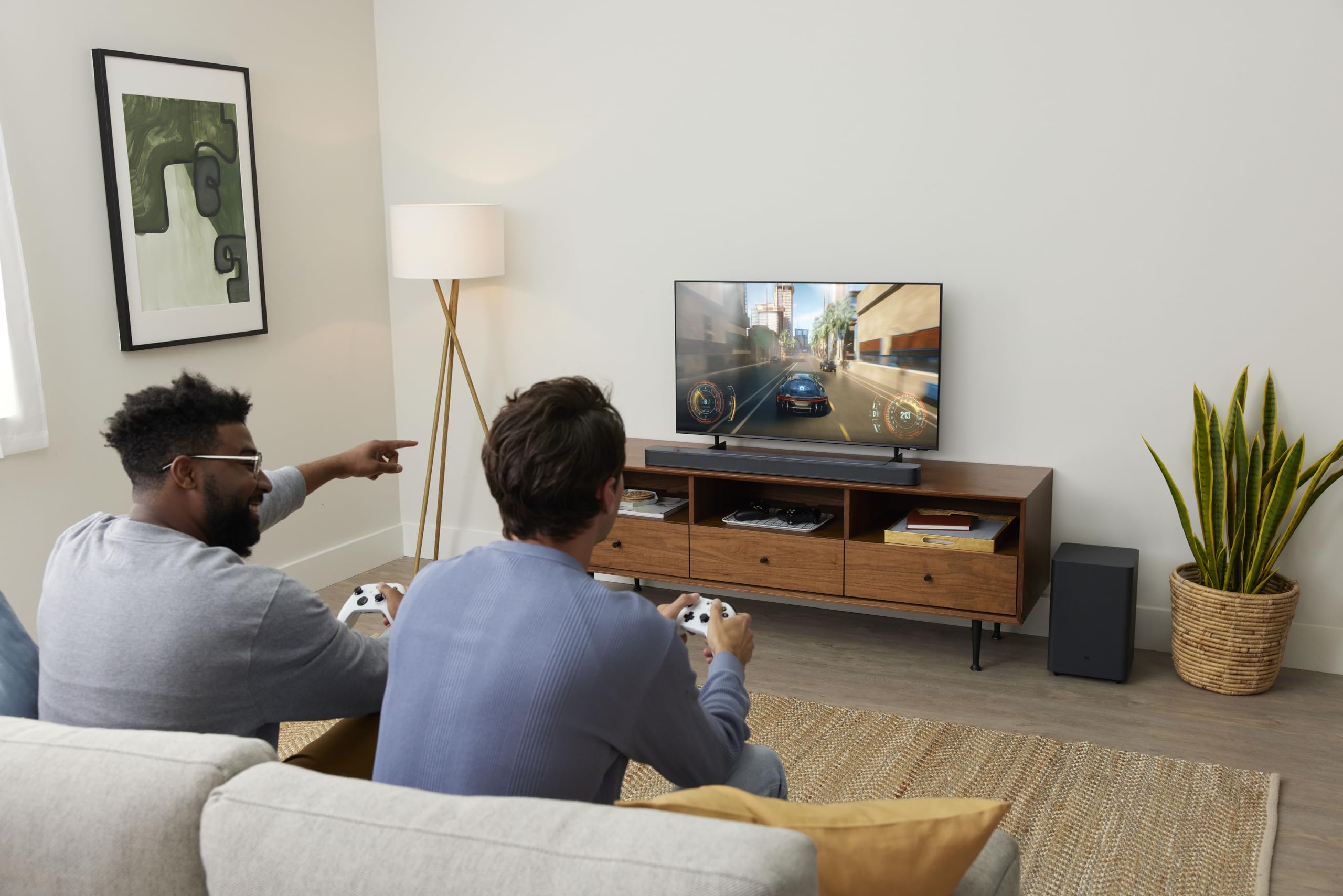 jbl-bar-2-1-deep-bass-mk2-soundbar-con-subwoofer-wireless-300w-2-1-canali-dolby- image 8