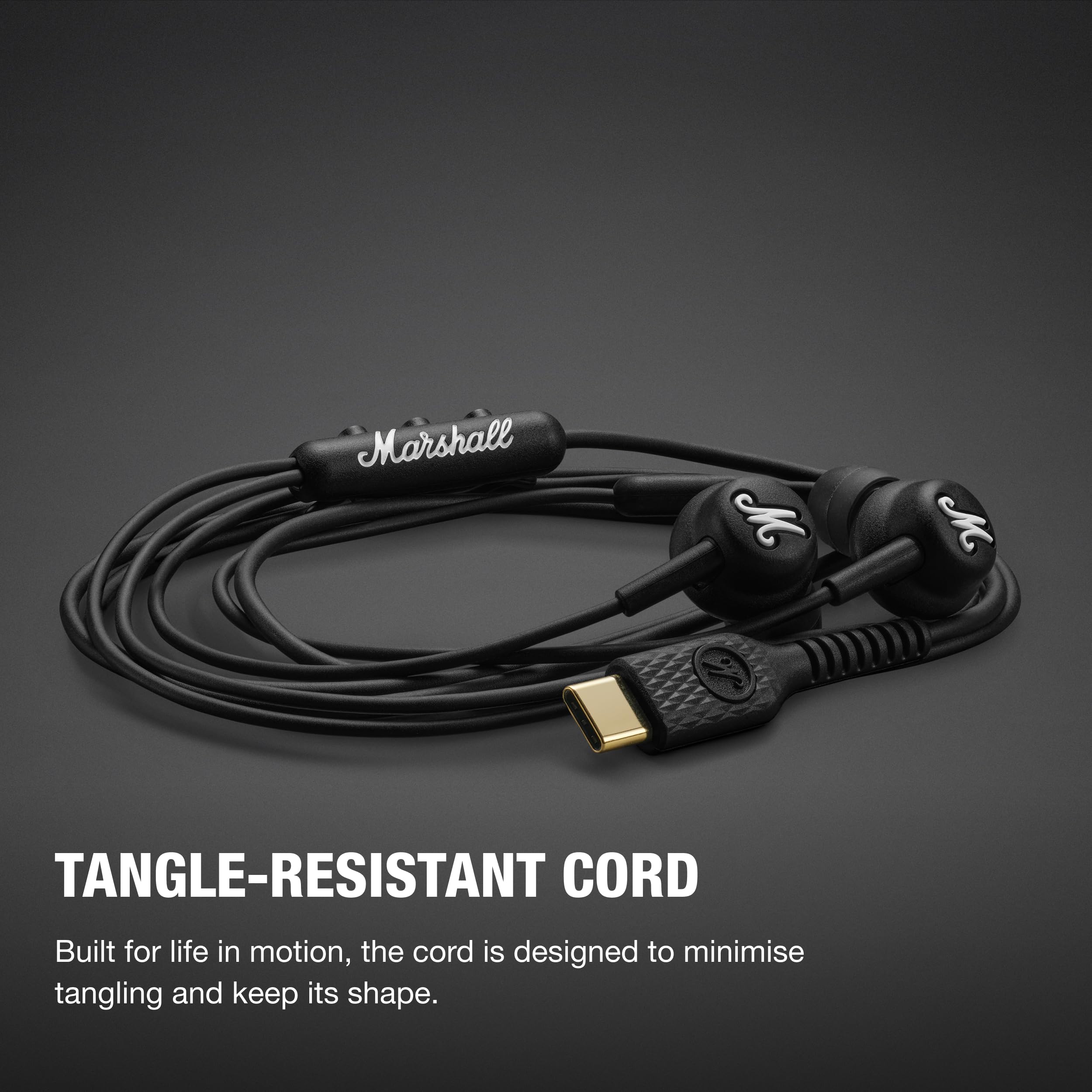 marshall-mode-usb-c-auricolari-in-ear-con-microfono-integrato-e-cavo-antigrovigl image 4