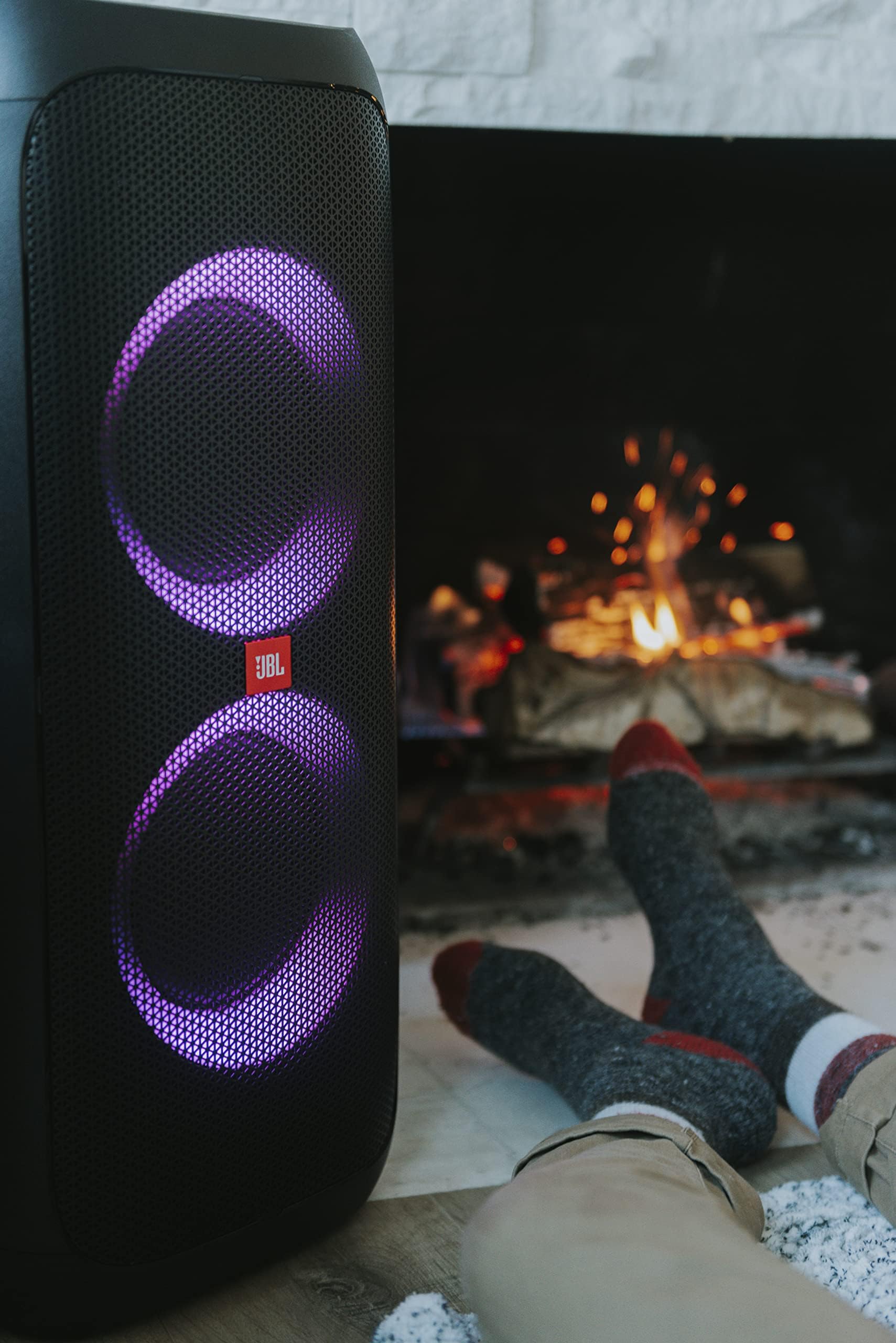 jbl-partybox-310-altoparlante-bluetooth-per-feste-nero-led-karaoke-ipx4-18-ore-d image 3