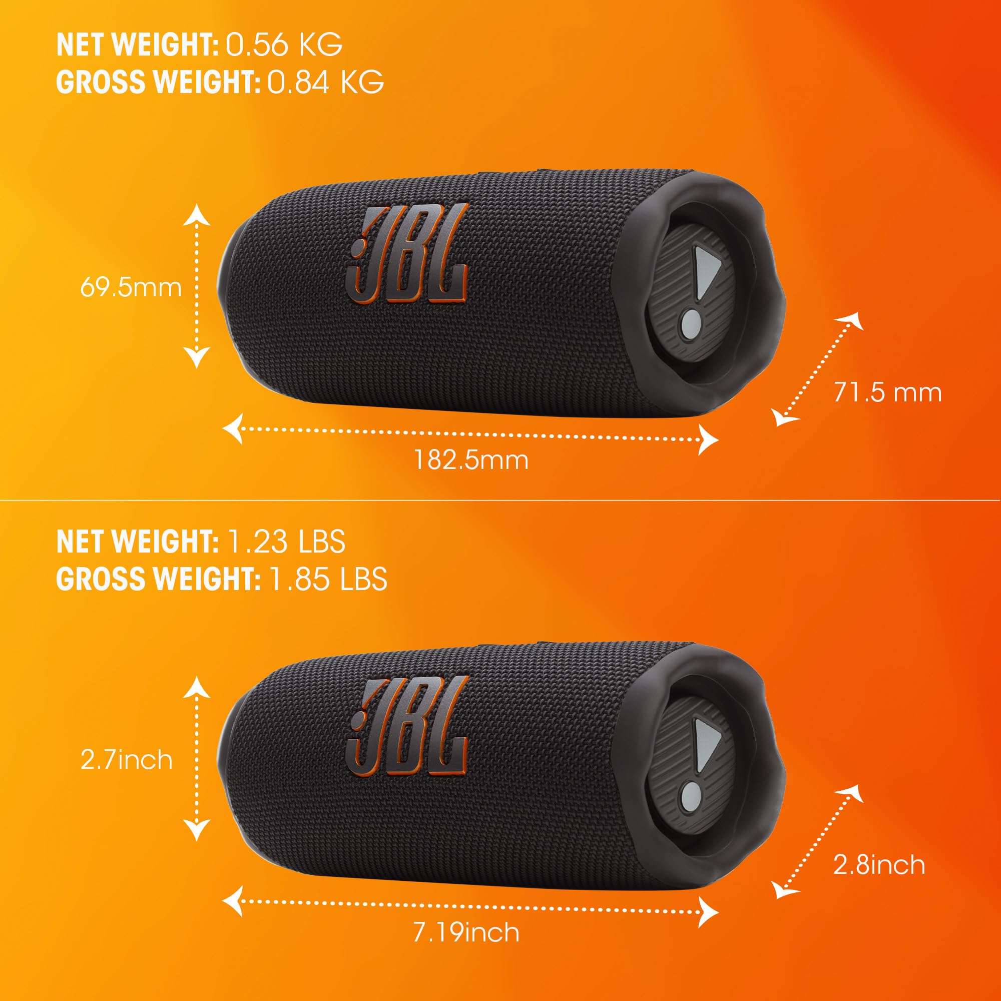 jbl-flip-7-altoparlante-bluetooth-portatile-impermeabile-ip68-nero-16-ore-di-aut image 6